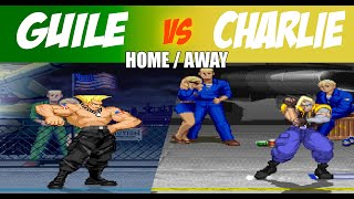 Mugen Guile vs Charlie Nash