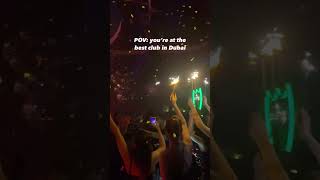 POV : BEST CLUB in DUBAI✨💃 #shorts #dubai #viralshorts  #youtubeshorts #shortvideo