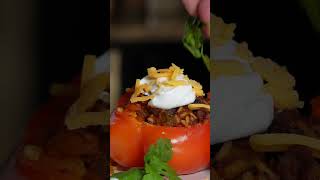 ALL THE FLAVOR  *  MEXICAN STUFFED PEPPERS #shortsvideo #shorts #food