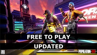 FREE TO PLAY UPDATE | Population: ONE | META VR