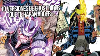 10 Versiones de Ghost Rider que Te Harán Arder