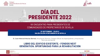 Día del Presidente 2022 - Colegio de Administradores de Fincas de Sevilla