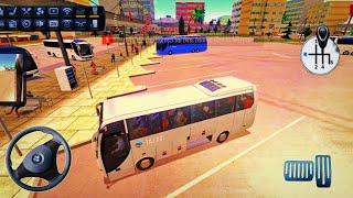 Bus Simulator Ultimate India | Bus Parking 🏞️| real bus game | Bus driving game | bus ka game