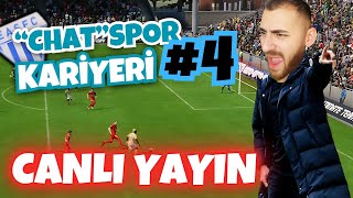 CHATSPOR KARİYERİNE DEVAM GEEEEEEL! CHATSPOR KARİYERİ 4 |Fc 24 Kariyer Modu! CANLI YAYIN!