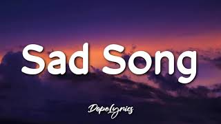 Sad Song - We the Kings (Lyrics)