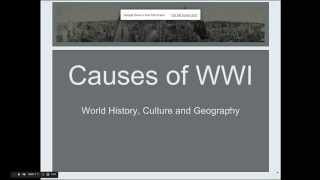 Causes of World War 1 screencast