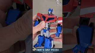 Animated Voyager Optimus Prime Transformation #transformers #optimusprime #shorts