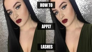 How To Apply False Lashes Tutorial + My Favorite Brands