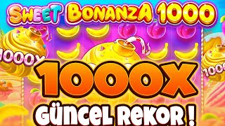 🍭 SWEET BONANZA 1000 YENİ OYUN 🍭 1000X İLE GÜNCEL REKOR KIRMA VİDEOSU!