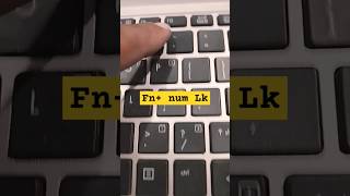 HP Elite Book 8470p Series Laptop Number Key's Not Working Problem#macnitesh#short#keyboardtricks