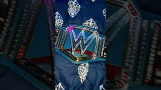 My WWE Blue Universal Championship Replica belt🔥🔥🔥🔥