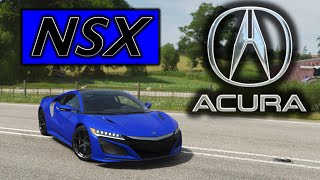 Forza Horizon 4   |  Acura NSX  |  Thrustmaster TMX (Steering Wheel + Paddle Shifter) Gameplay