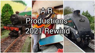 2021 Rewind Model Railway Updates And Shoutouts | A.R. Productions