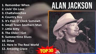 A l a n J a c k s o n MIX Non-Stop Playlist ~ 1980s Music ~ Top Country, New Traditionalist, Neo...