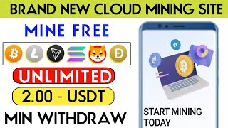 New USDT mining site | New Bitcoin mining site 2022