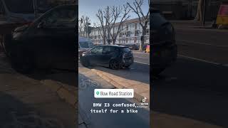 BMW i3 crash in East London