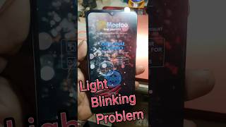 First time in youtube All Android phone light blinking problem solution/Light section Repair guid