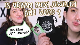 urban body jewelry sent me new plugs so i reviewed them for you (you're welcome)