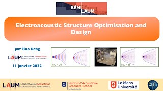 Semilaum - Electroacoustic Structure Optimisation and Design, by H. Dong