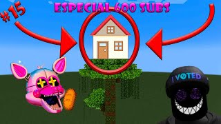 CONSTRUYENDO una CASA DEL ARBOL🏡🎄! especial 600 suscriptores!!! (THX)