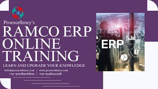 Ramco ERP Online Training!! Your Gateway to Top ERP Job Offers!