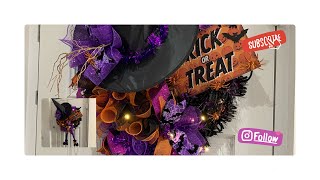 ***** TK MAXX HAUL **** HOME BARGAINS ***** ***** POUNDLAND ***** DIY HALLOWEEN WREATH *****