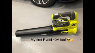 Ryobi 40V Cordless Jet Fan Blower RY40480VNM