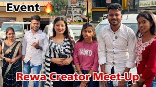 Rewa Event Me Mile Famous Creator 🔥😍| Ramesh Shah Vlogs