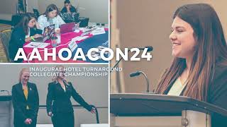 AAHOACON24 Hotel Turnaround Collegiate Championship