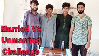 Married Vs Unmarried Challenge | Funny Challenge 🤪 | Fayaz Vlogs