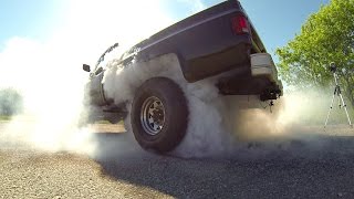 Ultimate Diesel Squarebody Burnout!!