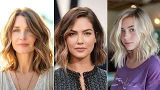 Top Medium Length Haircut For 2024 Layers Shaggy Bob Medium #hairhaircuts Messy Layered Bob Haircut