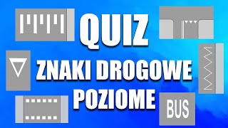 Znaki Poziome (znaki drogowe) - test