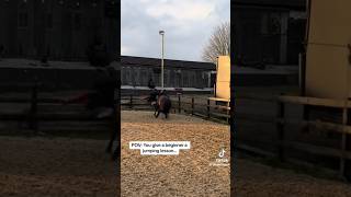 pov: you decide you want to ride the naughty pony.. #edit #horsey #equestrian #pony #viral #youtube