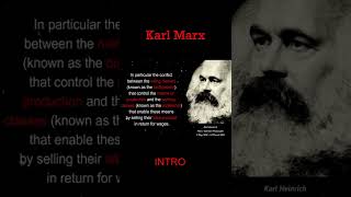 Karl Marx most powerful quotes on society Intro