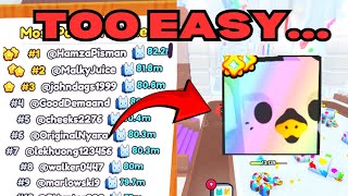 🤑How to EASILY Get Top 500 for RB Huge Chroma Swan! | Pet Sim 99