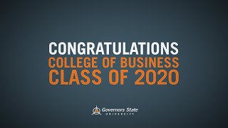 College of Business Salutes 2020 Graduates