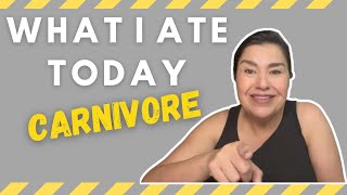 WHAT I ATE TODAY ON CARNIVORE | Vlog | Weightloss Journey