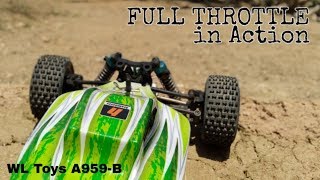 Rc Buggy in Action | WLtoys A959 B