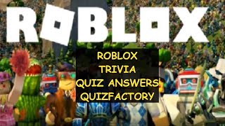 Roblox Trivia Quiz Answers Quizfactory | 30 Questions with Answers | Roblox Trivia Quiz