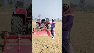 रोटावेटर के साथ बुलेट फ्री | #kisan #rotavator #tractor #mayanktyagi