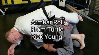 Armbar from Turtle Position.  With Rick Young