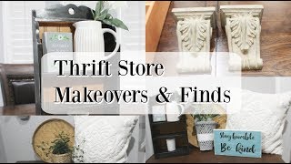 THRIFT STORE MAKEOVERS & FINDS!