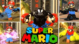 Super Mario transform to Big Fig Character in LEGO Video Games