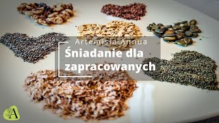 Śniadanie dla zapracowanych - płatki owsiane z dodatkami #śniadanie #breakfastrecipe