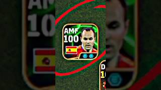 How to training Andrés Iniesta rating 100 ✅️ #efootball2025