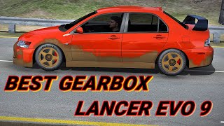 MITSUBISHI LANCER EVOLUTION 9 GEARBOX SETTINGS || 757HP 1118NM || CAR PARKING MULTIPLAYER NEW UPDATE