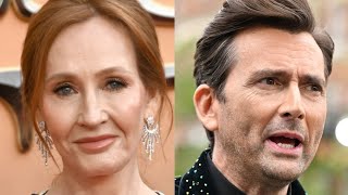 Harry Potter fans turn on JK Rowling for goading David Tennant with ‘uncalled for’ swipe