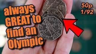 always GREAT to find an Olympic - 50p B1E92