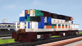 Minecraft NYC Subway R156 Work Train Tutorial